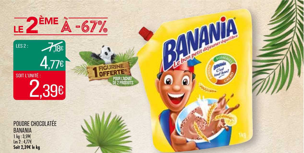 poudre chocolatée banania