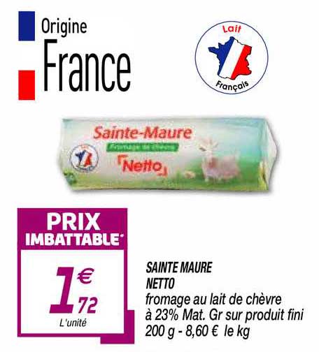 sainte maure netto