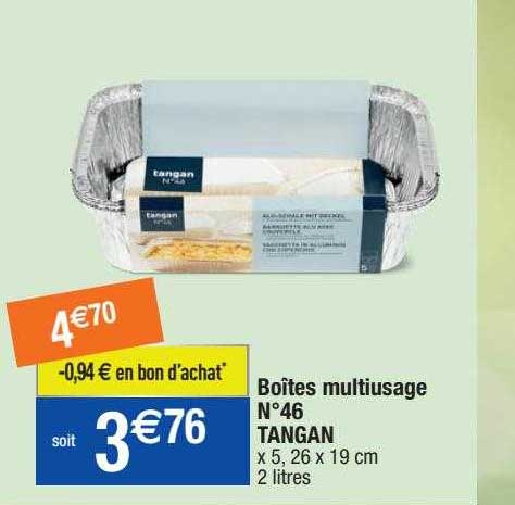 boîtes multiusage n°4 tangan