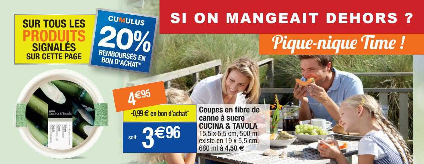 coupes en fibre de canne à sucre cucina & tavola