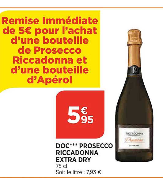 Doc Prosecco Riccadonna Extra Dry