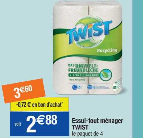 essuie-tout ménager twist