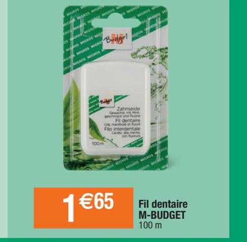 Fil Dentaire M-budget