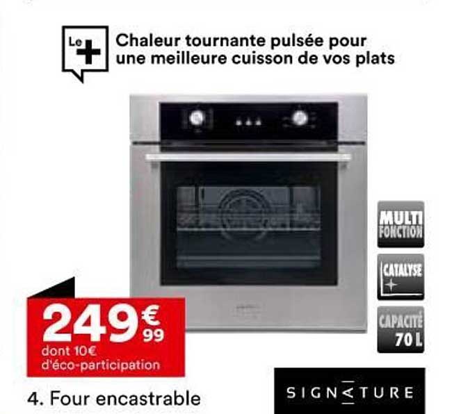 Four Encastrable Signature