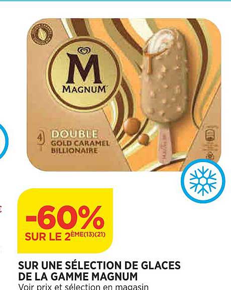 Glaces De La Gamme Magnum