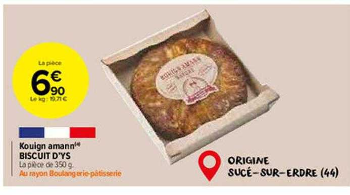 kouign amann biscuits d'ys