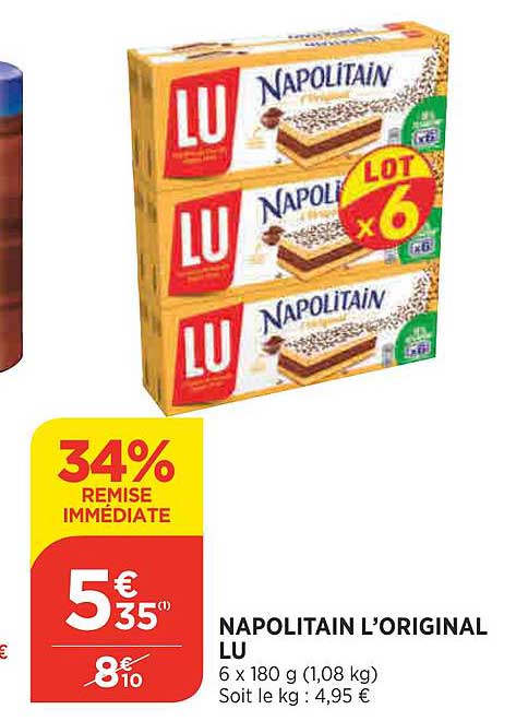 Napolitains L'original Lu