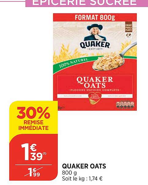 quaker oats
