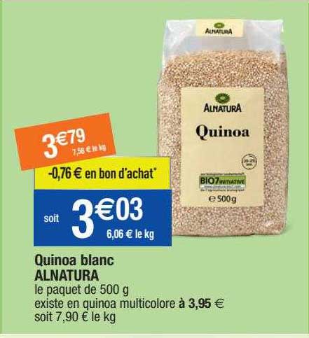 Quinoa Blanc Alnatura