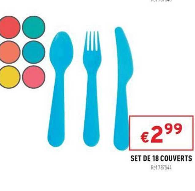 Set De 18 Couverts