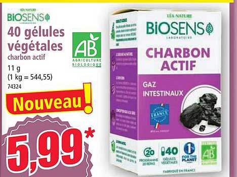 40 Gélules Végétales Biosens