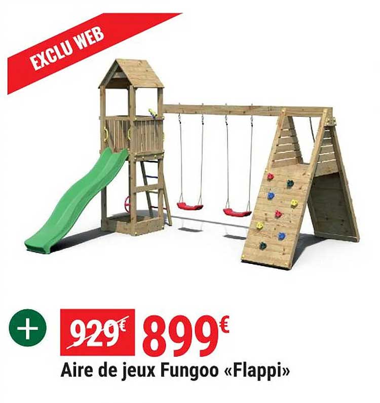 aire de jeux fungoo «flappi»