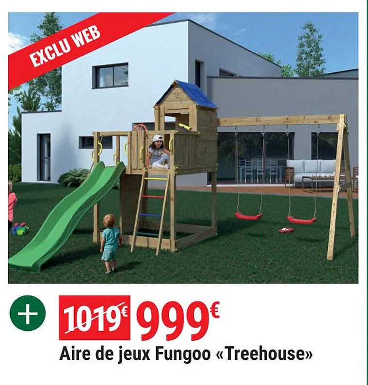 aire de jeux fungoo «treeshouse»