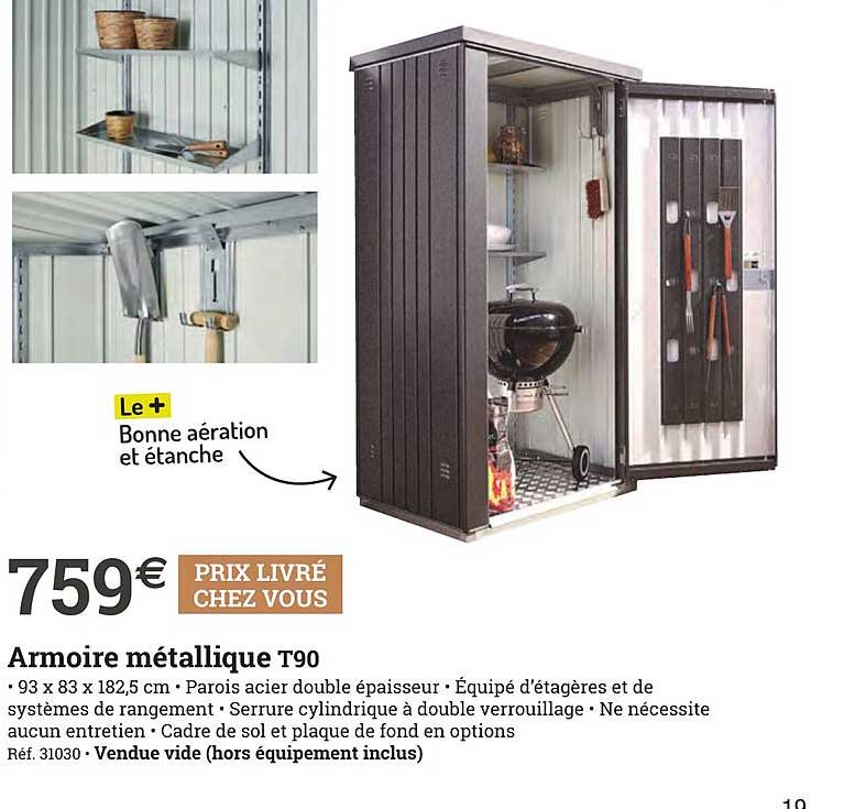 armoire métallique t90