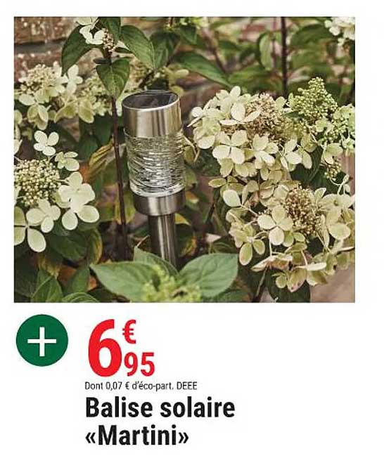 Balise Solaire «martini»