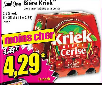 bière kriek saint-omer