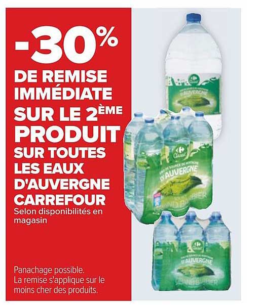 eaux d'auvergne carrefour