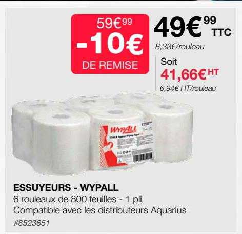 essuyeurs - wypall