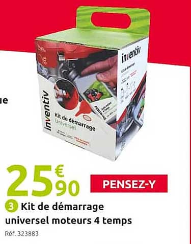 kit de démarrage universel moteurs 4 temps
