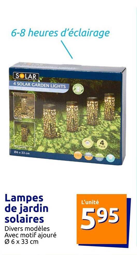 lampes de jardin solaires