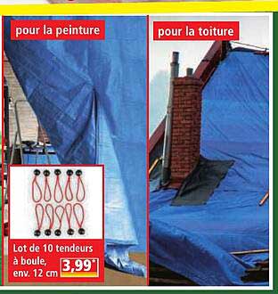 Lot De 10 Tendeurs à Boule