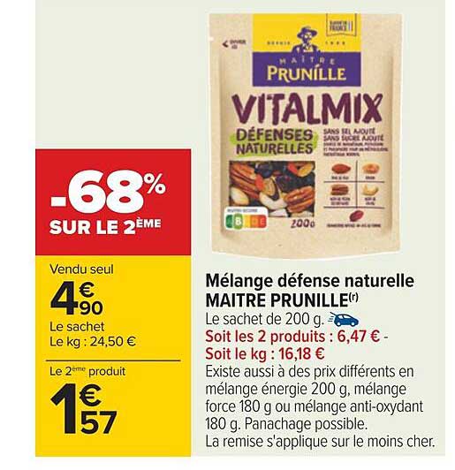 mélange défense naturelle maître prunille