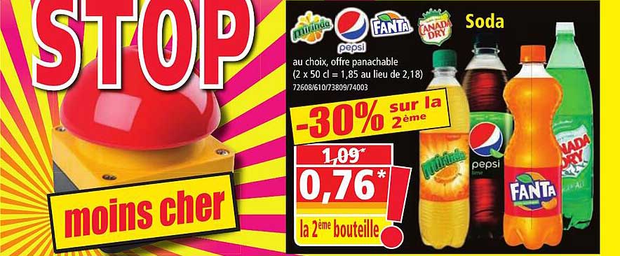 mirinda, pepsi, fanta, canada dry, soda