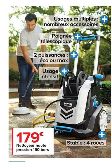 nettoyeur haute pression 150 bars