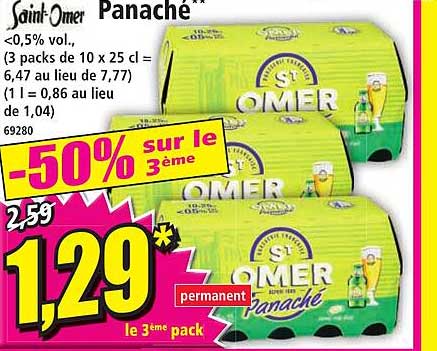 panaché saint-omer