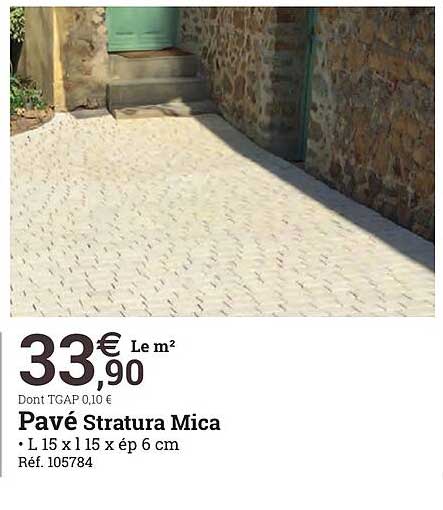 pavé stratura mica