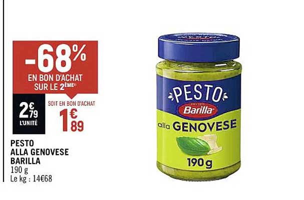 pesto alla genovèse barilla