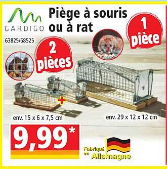 Piège à Souris Ou à Rat Gardigo