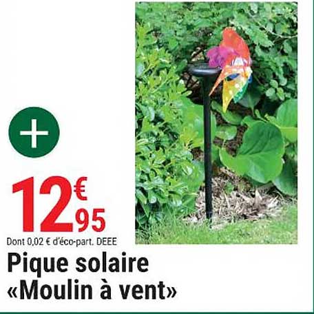 Pique Solaire «moulin à Vent»