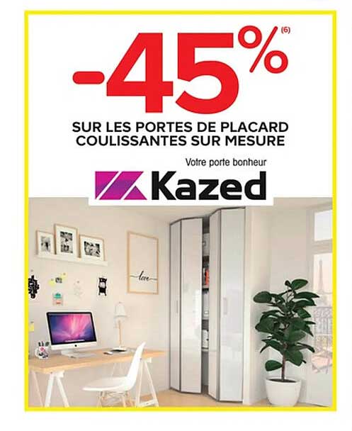 portes de placard coulissantes sur mesure kazed