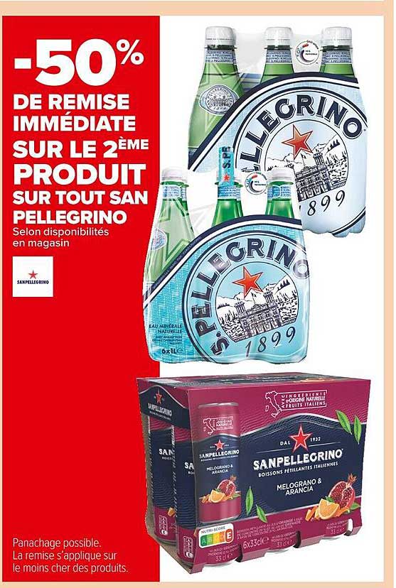 produit san pellegrino