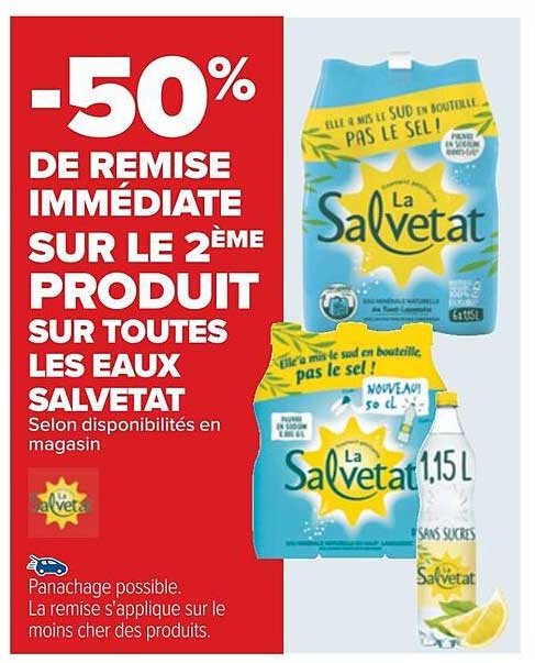 produit sur toutes les eaux salvetat