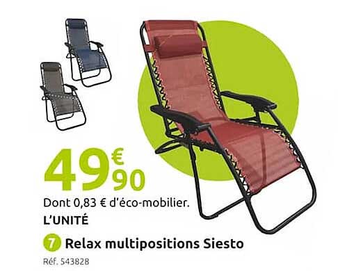 relax multipositions siesto
