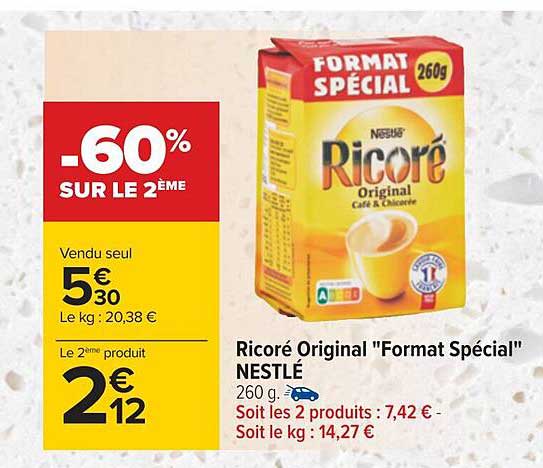 ricoré original "format spécial" nestlé