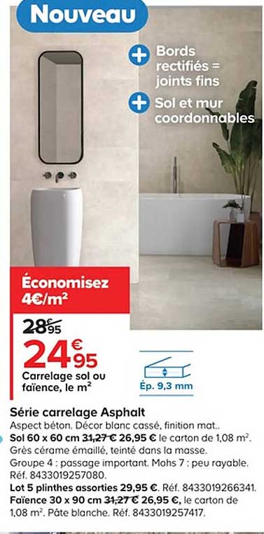 série carrelage asphalt