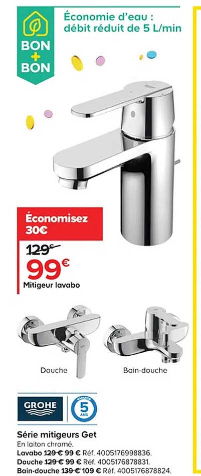 série mitigeurs get grohe