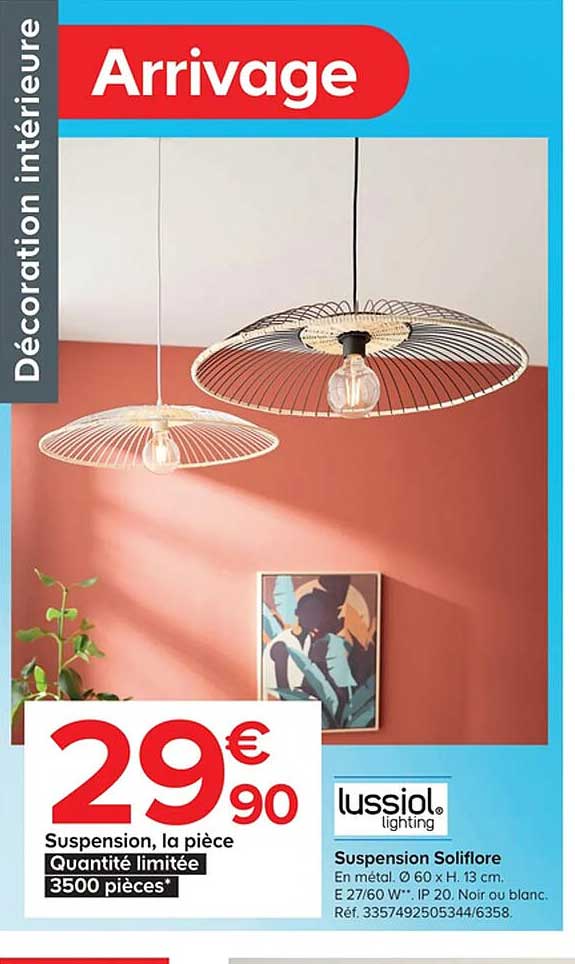 suspension soliflore lussiol