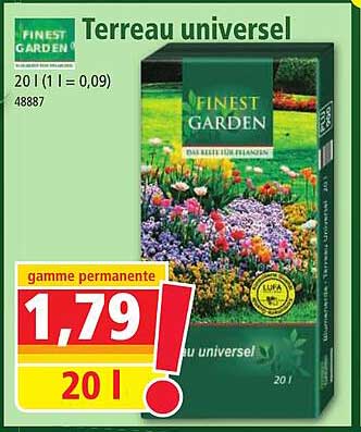 Terreau Universel Finest Garden