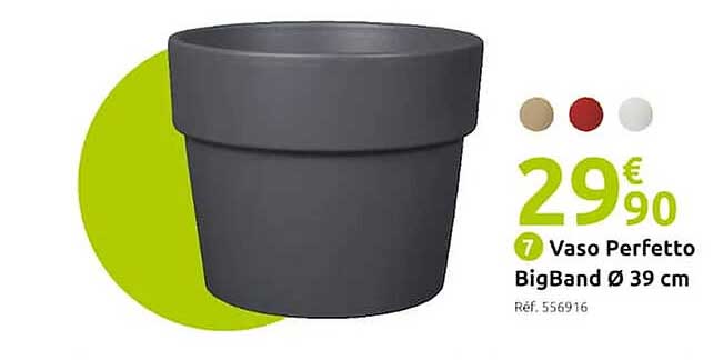 vaso perfetto bigBand ø 39 cm