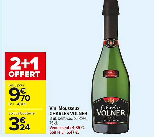 vin mousseux charles volner