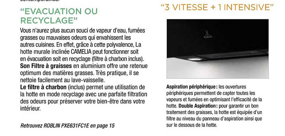 "3 vitesse + 1 intensive"