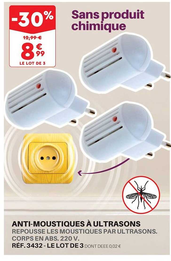 anti-moustiques à ultrasons