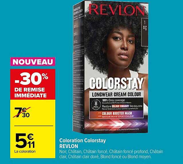 coloration colorstay revlon