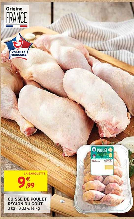 Cuisse De Poulet Région Du Goût