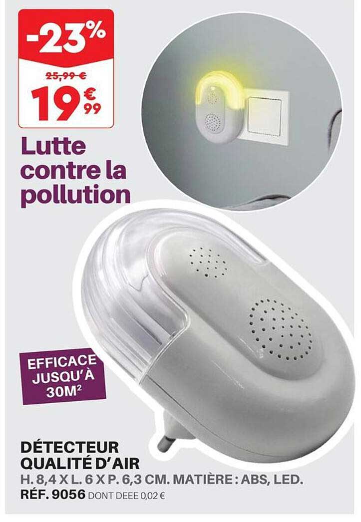 détecteur qualité d'air