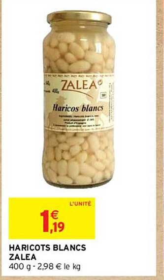 haricots blancs zalea
